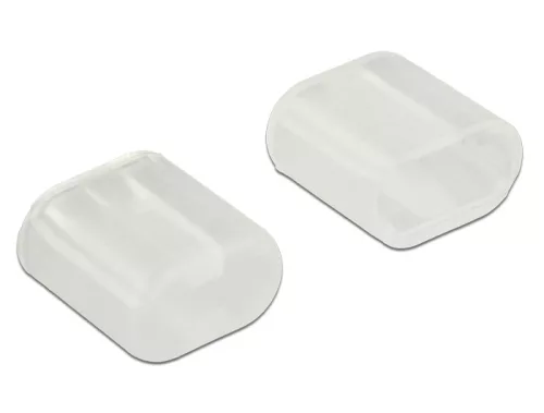 Delock Porvédő az Lightning  dugó, 10 darab áttetsző (DL-64035)