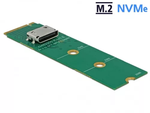 Delock M.2 M kulcs 1 x OCuLink SFF-8612 átalakítóhoz (DL-64040)