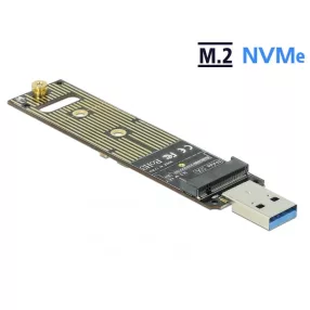   Delock M.2 NVMe PCIe SSD átalakító USB 3.1 Gen 2-vel (DL-64069)