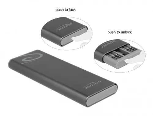 Delock Precíziós csavarhúzófej készlet, 49 db. (DL-64126)