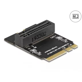   Delock Adapter M.2 kulcs A+E apa - M kulcs csatlakoztató karral megdöntött (DL-64137)