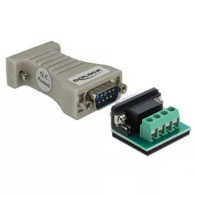   Delock Átalakító 1 x soros RS-232 DB9 port - 1 x soros RS-485 port ESD védelemmel 15 kV (DL-64140)