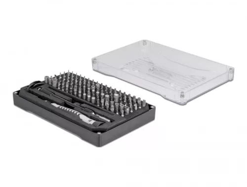 Delock Precíziós csavarhúzófej készlet, 117 db. (DL-64168)