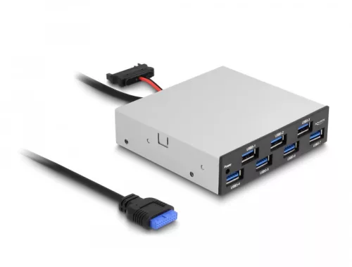 Delock 3.5  USB 5 Gbps első panel 7 x USB A-típusú (DL-64207)