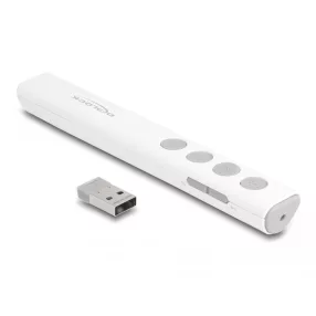 Delock USB-s Lézermutató fehér (DL-64251)