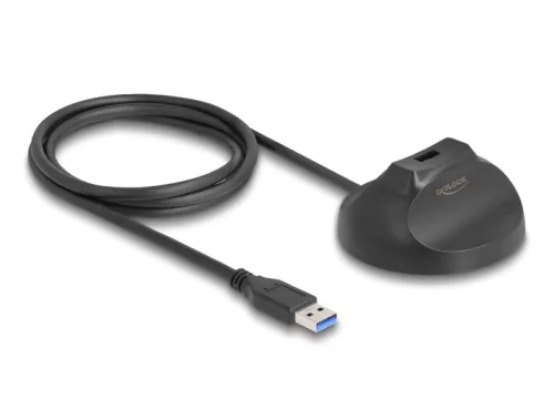 Delock Mágneses alap USB A-típusú 5 Gbps dokkolókábel 1,2 m (DL-64271)