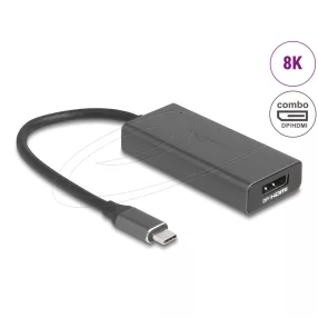  Delock USB Type-C  adapter - HDMI / DisplayPort Kombo Port 8K (DL-64316)