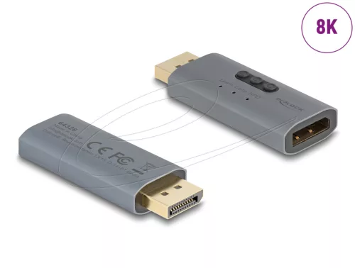 Delock DisplayPort EDID emulátor 8K (DL-64328)
