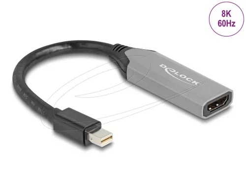 Delock Mini DisplayPort HDMI adapterhez 8K HDR-rel (DL-64331)