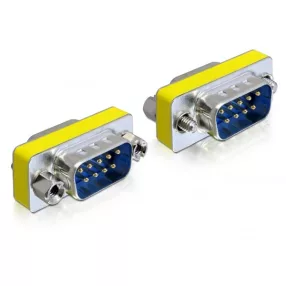 Delock Adapter Gender Changer Sub-D9 apa / apa (DL-65009)