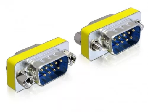 Delock Adapter Gender Changer Sub-D9 apa / apa (DL-65009)