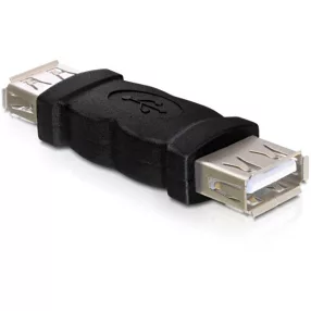 Delock Adapter nemváltó USB-A anya - USB-A anya (DL-65012)