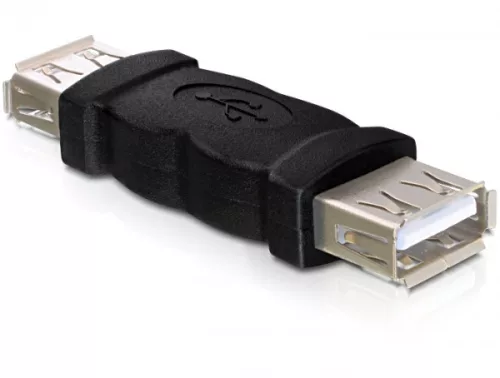 Delock Adapter nemváltó USB-A anya - USB-A anya (DL-65012)