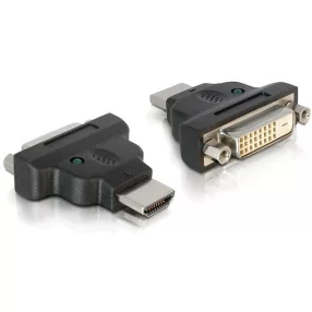 Delock adapter HDMI apa > DVI-25tűs anya (DL-65020)