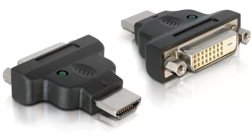 Delock adapter HDMI apa > DVI-25tűs anya (DL-65020)