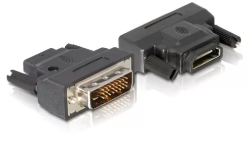 Delock adapter DVI-25tűs apa > HDMI anya (DL-65024)