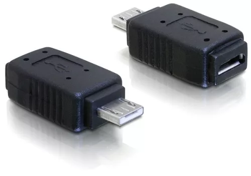 Delock adapter USB micro-A+B anya USB micro-A-apa (DL-65032)