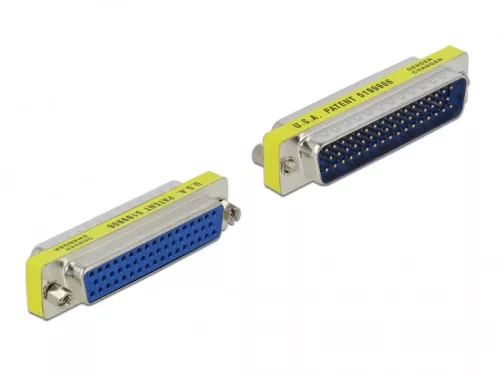 Delock HD/DB 50 tűs port helyettesítő átalakító apa - anya (DL-65040)