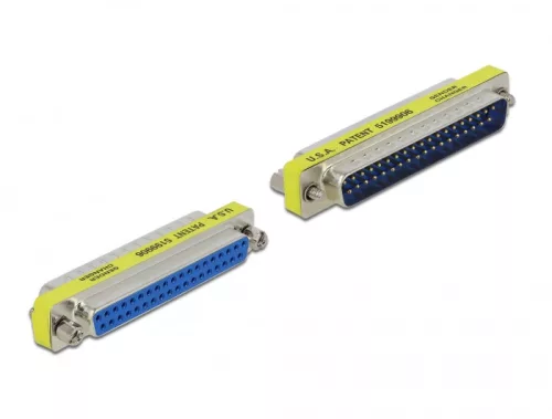 Delock Sub-D 37 tűs port helyettesítő átalakító apa - anya (DL-65110)
