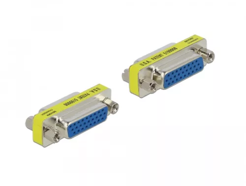 Delock HD/DB 26 tűs Gender Changer anya - anya (DL-65113)