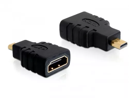 Delock nagy sebességű adapter HDMI - micro D apa > A anya (DL-65242)