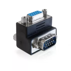   Delock adapter VGA apa / anya 270 -os szögben, szögletes (DL-65247)