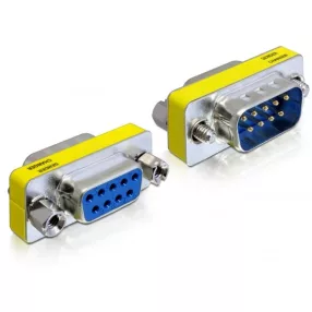 Delock Adapter Sub-D9 tűs apa / anya (DL-65249)