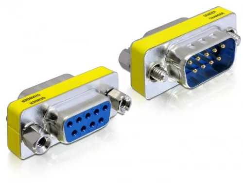Delock Adapter Sub-D9 tűs apa / anya (DL-65249)