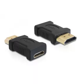   Delock adapter magas sebességű HDMI - A apa > C anya (DL-65262)