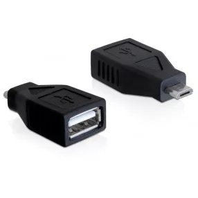 Delock USB micro-B apa> USB 2.0-A anya adapter (DL-65296)