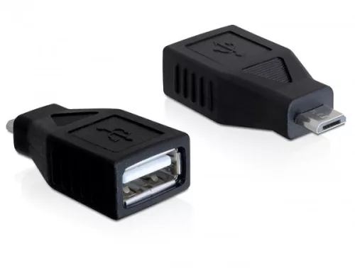 Delock USB micro-B apa> USB 2.0-A anya adapter (DL-65296)
