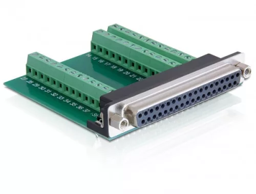Delock adapter Sub-D 37 pin anya > Terminal Block 39 pin (DL-65319)