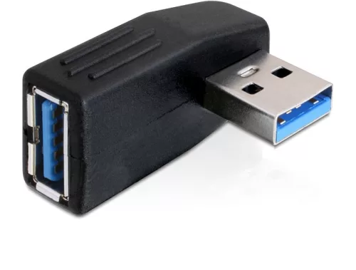 Delock adapter USB 3.0 apa-anya, vízszintesen 90 -ban forgatott (DL-65341)