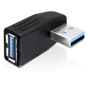   Delock adapter USB 3.0 apa-anya, vízszintesen 270 -ban forgatott (DL-65342)