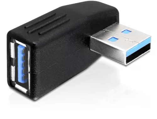 Delock adapter USB 3.0 apa-anya, vízszintesen 270 -ban forgatott (DL-65342)