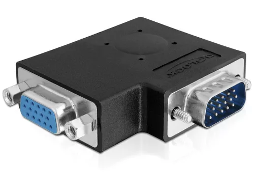 Delock adapter VGA apa / anya 90 -os szögben oldalra (DL-65345)