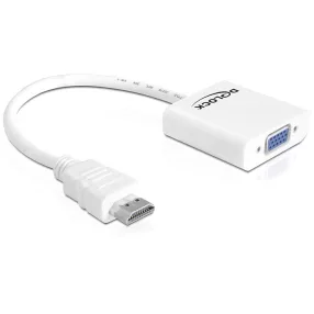 Delock HDMI-A adapter, apa > VGA anya (DL-65346)