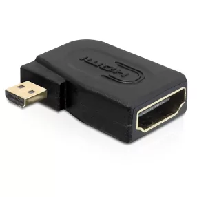   Delock adapter magas sebességű HDMI - micro D apa > A anya oldalra fordítva (DL-65352)