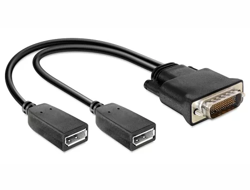 Delock DMS-59 apa > 2 x DP anya adapter, 25 cm (DL-65354)