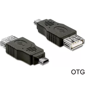   Delock USB mini apa > USB 2.0-A anya adapter OTG (DL-65399)