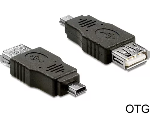 Delock USB mini apa > USB 2.0-A anya adapter OTG (DL-65399)