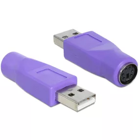 Delock Adapter PS/2 anya > USB-A apa (DL-65461)
