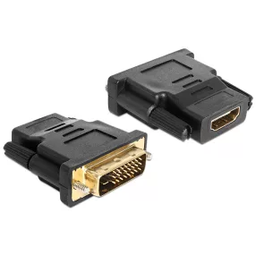 Delock DVI 24+1 pin apa > HDMI anya adapter (DL-65466)