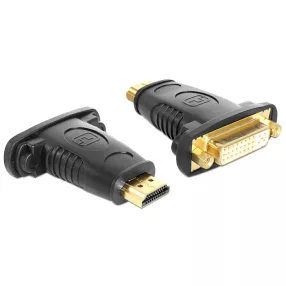 Delock HDMI apa > DVI 24+5 pin anya adapter (DL-65467)