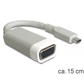 Delock adapter HDMI-micro D apa > VGA anya (DL-65470)
