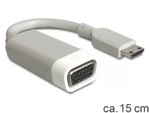 Delock HDMI-mini C apa > VGA anya adapter (DL-65471)