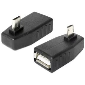   Delock adapter USB micro-B apa > USB 2.0-A anya, OTG, 270 -ban forgatott (DL-65473)