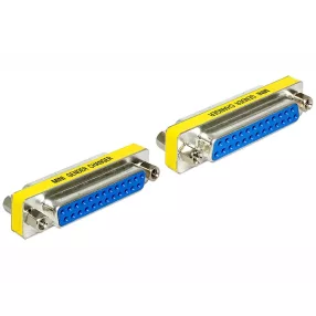   Delock Sub-D 25 pin anya > anya nemváltó adapter (DL-65483)