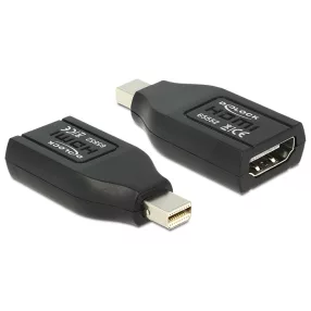   Delock Adapter mini Displayport-dugós csatlakozó > HDMI-csatlakozóhüvely (DL-65552)