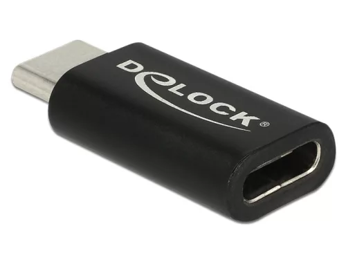 Delock Adapter SuperSpeed USB 10 Gbps (USB 3.1 Gen 2) USB Type-C csatlakozódugóval > csatlakozóhüve (DL-65697)